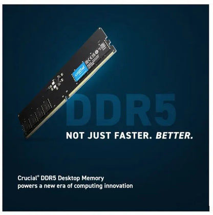 Crucial 8GB (1x8GB) DDR5 UDIMM 5600MHz CL46 Desktop PC Memory ~CT8G48C40U5 - Image 2