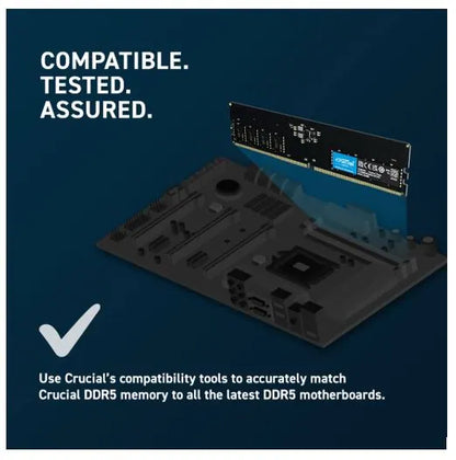 Crucial 8GB (1x8GB) DDR5 UDIMM 5600MHz CL46 Desktop PC Memory ~CT8G48C40U5 - Image 4