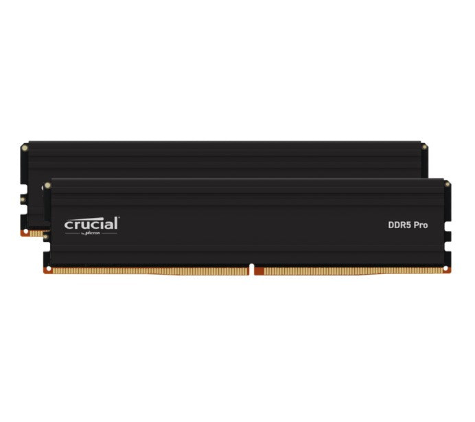 Crucial Pro 32GB (2x16GB) DDR5 UDIMM 5600MHz CL46 Black Heat Spreader Support Intel XMP AMD Ryzen...