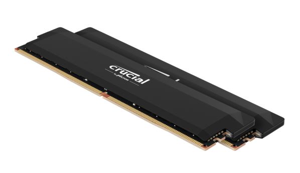 Crucial Pro 64GB (2x32GB) DDR5 UDIMM 6000MHz CL40 Black Heat Spreader Support Intel XMP AMD Ryzen...