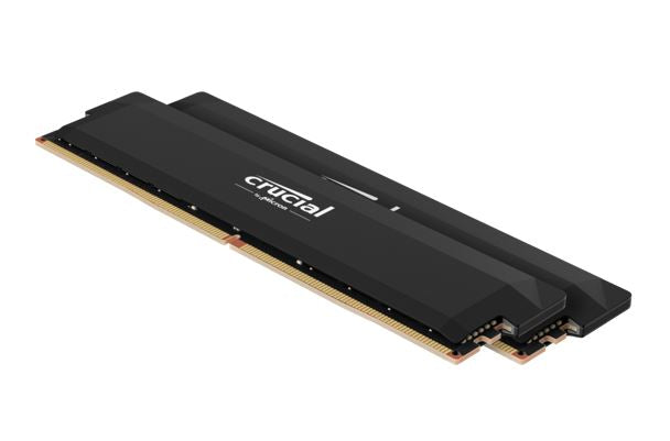 Crucial Pro 64GB (2x32GB) DDR5 UDIMM 6400MHz CL40 Black Heat Spreader Support Intel XMP AMD Ryzen...