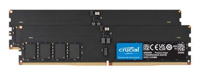 Crucial 64GB (2x32GB) DDR5 CUDIMM 6400MHZ CL52 Desktop PC Memory for Intel Core Ultra Processors...