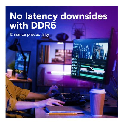 Crucial 128GB (2x64GB) DDR5 UDIMM 5600MHz CL46 Desktop PC Memory - Image 4