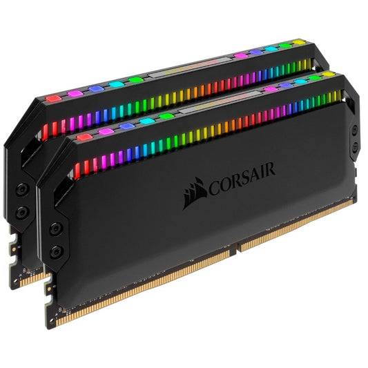 (LS)Corsair Dominator Platinum RGB 32GB (2x16GB) DDR4 3200MHz C16 XMP 2.0 Black Desktop PC Gaming...