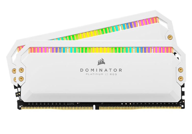 (LS)Corsair Dominator Platinum RGB 16GB (2x8GB) DDR4 3600MHz C18 1.35V UDIMM XMP 2.0 White Heatsp... - Image 2