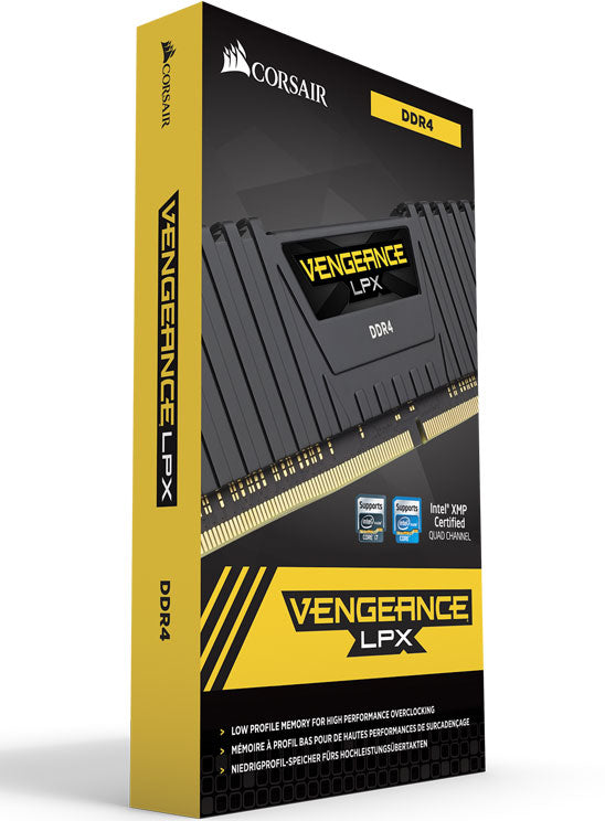 (LS)Corsair Vengeance LPX 16GB (2x8GB) DDR4 3600MHz C18 Desktop Gaming Memory Black - AMD Ryzen