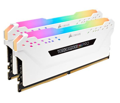 (LS)Corsair Vengeance RGB PRO 16GB (2x8GB) DDR4 3600MHz C18 White Desktop Gaming Memory Intel XMP...