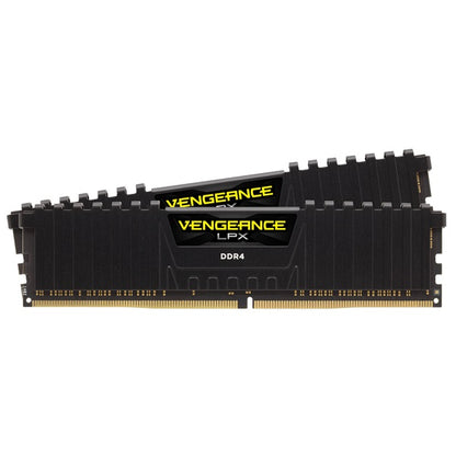 Corsair Vengeance LPX 64GB (2x32GB) DDR4 3200MHz C16 1.2V XMP 2.0 Black Aluminum Heat Spreader De...