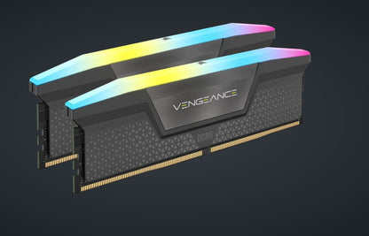 Corsair Vengeance RGB 32GB (2x16GB) DDR5 DRAM 6400MT/s CL32 AMD EXPO  Intel XMP Memory Kit (LS)