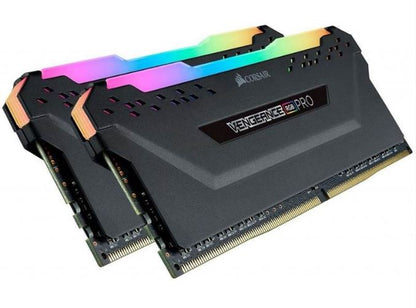 Corsair Vengeance RGB PRO SL 16GB (2x8GB) DDR4 3600Mhz C18 Black Heatspreader Desktop Gaming Memory - Image 2
