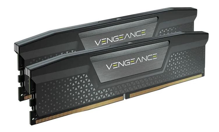 Corsair Vengeance 16GB (2x8GB) DDR5 DRAM 5200MT/s CL40 Memory Kit — Black