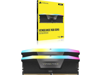 Corsair VENGEANCE® 32GB (2 x 16GB) 288-Pin PC RAM DDR5 6000 (PC5 48000) Desktop Memory