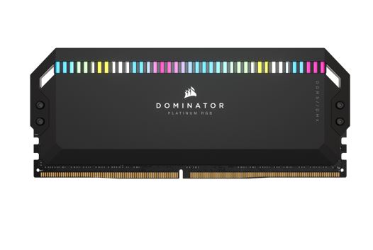 Corsair Dominator Platinum RGB 32GB (2x16GB) DDR5 UDIMM 5600Mhz C36 1.25V Black Desktop PC Gaming... - Image 2
