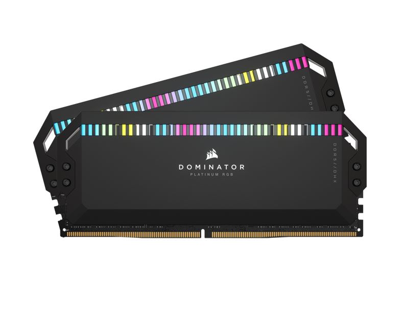 Corsair Dominator Platinum RGB 32GB (2x16GB) DDR5 UDIMM 5600Mhz C36 1.25V Black Desktop PC Gaming... - Image 3