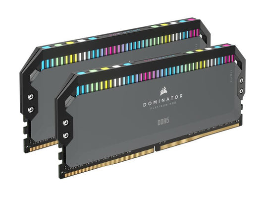 Corsair DOMINATOR® RGB DDR5 64GB (2 x 32GB) DDR5 5600 CL40-40-40-77 1.25V Intel XMP  AMD EXPO - G...