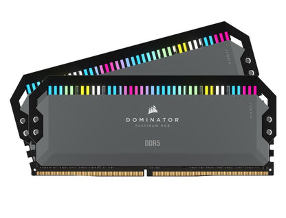 Corsair DOMINATOR® RGB DDR5 64GB (2 x 32GB) DDR5 5600 CL40-40-40-77 1.25V Intel XMP  AMD EXPO - G... - Image 2