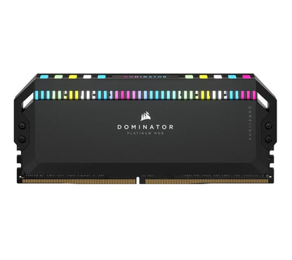 Corsair DOMINATOR® Platinum RGB 64GB (4x16GB) DDR5 UDIMM 6600Mhz C32 1.1V Black Desktop PC Gaming... - Image 3