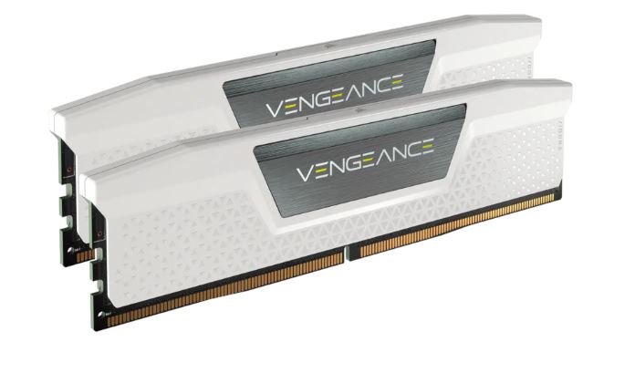 Corsair Vengeance 32GB (2x16GB) DDR5 UDIMM 5600Mhz C40 1.25V White Desktop PC Gaming Memory - Image 2