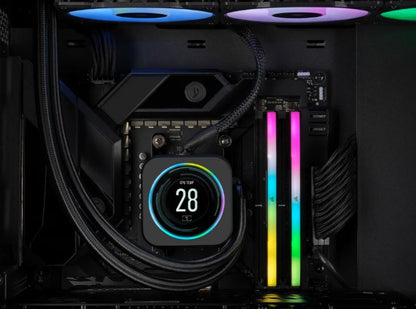 Corsair Vengeance RGB 64GB (2x32GB) DDR5 DRAM 6000MT/s CL30 AMD EXPO  Intel XMP Memory Kit - Image 2