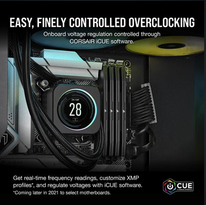 Corsair Vengeance RGB 32GB (2x16GB) DDR5 UDIMM 6000MHz CL30 1.4V Desktop Gaming Memory Black - Image 3