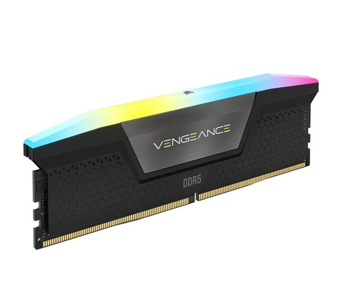 Corsair Vengeance RGB 32GB (2x16GB) DDR5 UDIMM 6000MHz C36 1.4V Desktop Gaming Memory Black - Image 3