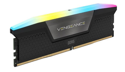 Corsair Vengeance RGB 32GB (2x16GB) DDR5 UDIMM 6000MHz C36 1.4V Desktop Gaming Memory Black Mac - Image 3