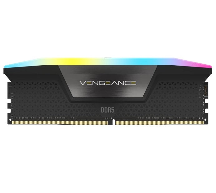 Corsair  Vengeance RGB 96GB (2x48GB) DDR5 UDIMM 5600MHz C40 1.25V Desktop Gaming Memory Black - Image 3