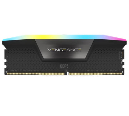 Corsair  Vengeance RGB 96GB (2x48GB) DDR5 UDIMM 5600MHz C40 1.25V Desktop Gaming Memory Black - Image 3