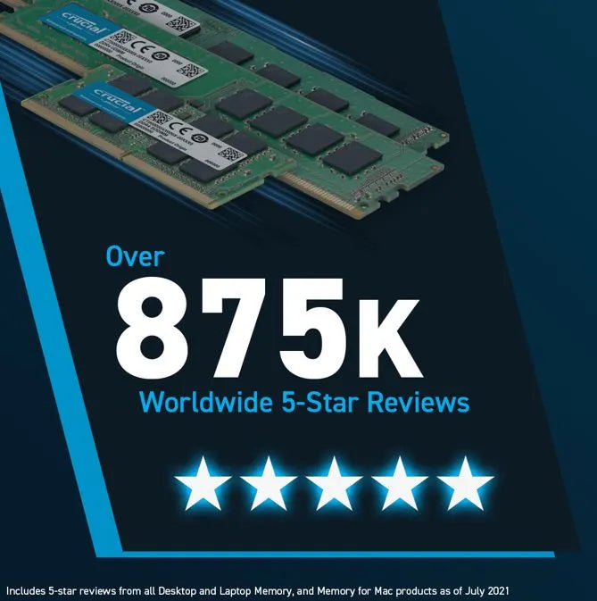 Crucial 32GB (1x32GB) DDR5 SODIMM 5600MHz CL46 Notebook Laptop Memory - Image 3
