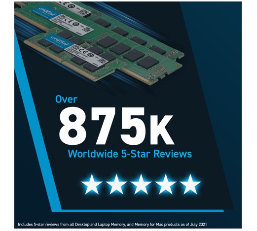 Crucial 8GB (1x8GB) DDR5 SODIMM 5600MHz C46 1.1V Notebook Laptop Memory - Image 3