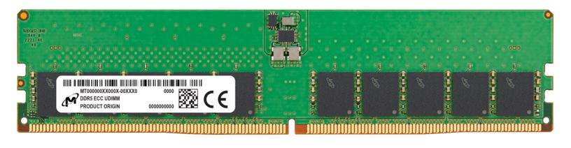 Micron 32GB (1x32GB) DDR5 ECC UDIMM 5600MHz CL46 2Rx8 Server Data Center Memory 3yr wty (Crucial)