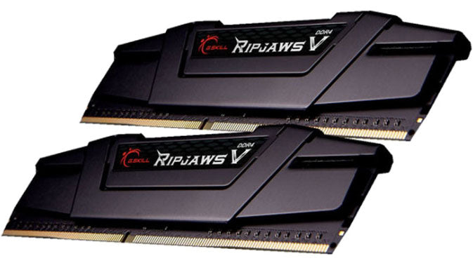 G.SKILL F4-3200C16D-16GVKB 16GB (2 x 8GB)/ PC4-25600 / DDR4 3200 Mhz/ Timings 16-18-18-38/ Voltag...