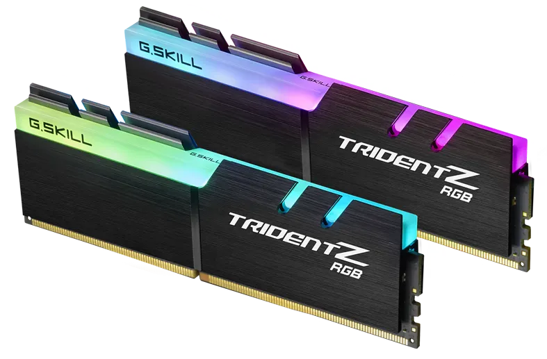 G.SKILL F4-3600C18D-32GTZR 32GB (2 x 16GB)/ PC4-28800 / DDR4 3600 Mhz/ Timings 18-22-22-42/ Volta...