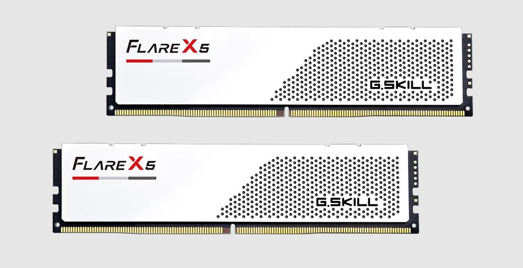 G.SKILL F5-6000J3636F32GX2-FX5W 64GB (2 x 32GB)/ DDR5 6000 MT/s/ Timings 36-36-36-96/ Voltage 1.3...