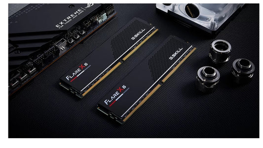 G.SKILL F5-6000J3238F16GX2-FX5 32GB (2 x 16GB)/ DDR5 6000 MT/s/ Timings 32-38-38-96/ Voltage 1.35...