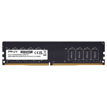PNY 16GB (1x16GB) DDR4 UDIMM 2666Mhz CL19 Desktop PC Memory - Image 2