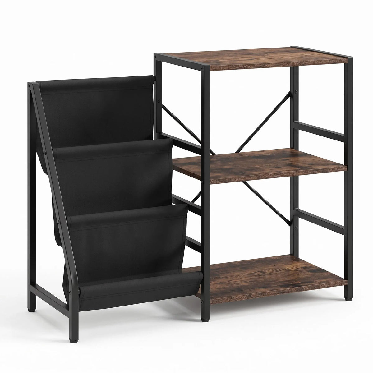 Artiss Record Player Stand with 3-Tier Vinyl Record Storage Turntable Stand - Image 3