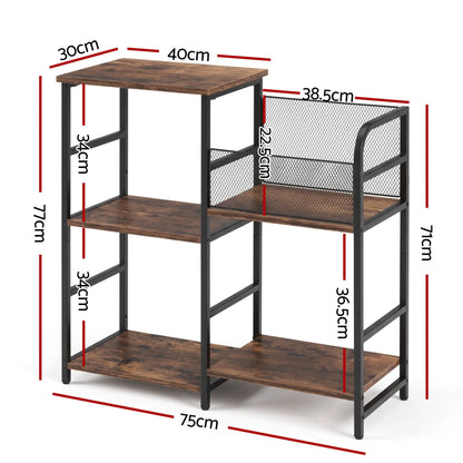 Artiss Record Player Stand with Vinyl Record Storage Turntable Stand - Image 4
