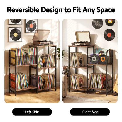 Artiss Record Player Stand with Vinyl Record Storage Turntable Stand - Image 8