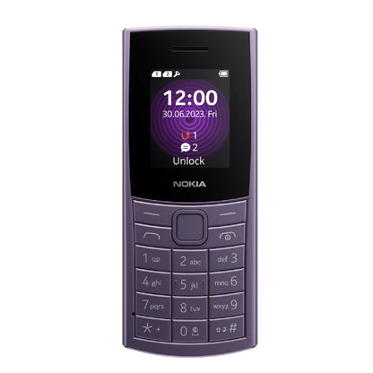Nokia 110 4G 128MB - Arctic Purple (1GF018NPF1L01) *AU STOCK*, 1.8', 48MB/128MB, Dual SIM, 1450mA... - Image 4