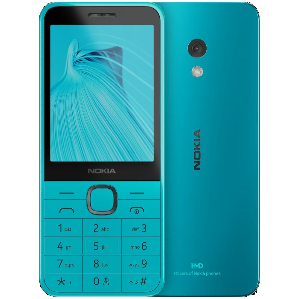 Nokia 235 4G 128MB  -  Glacier Blue (1GF026GPG3L06) *AU STOCK*, 2.8', 64/128MB, 2MP, Dual SIM, 1450mAh Removable, 2 Years Warranty