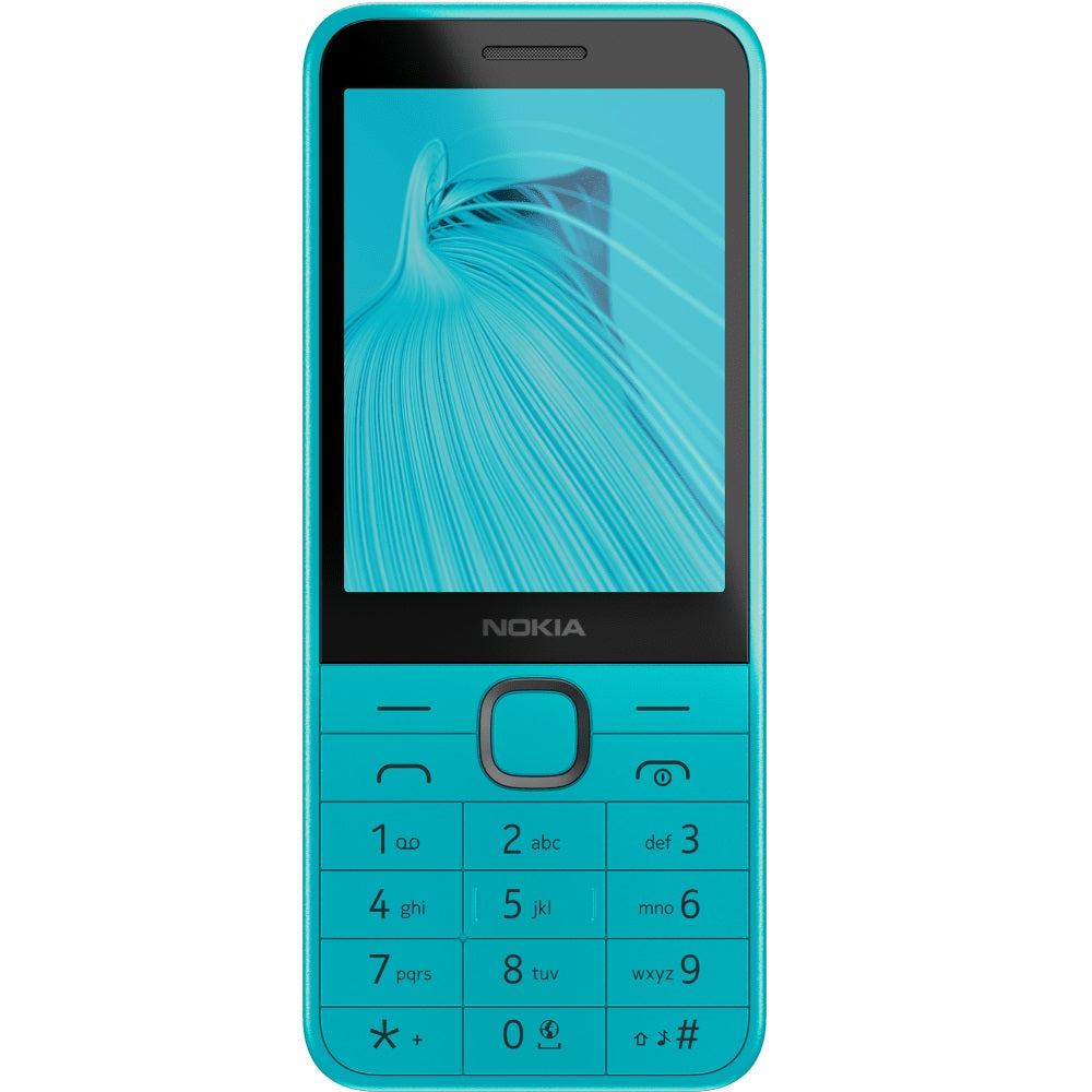 Nokia 235 4G 128MB  -  Glacier Blue (1GF026GPG3L06) *AU STOCK*, 2.8', 64/128MB, 2MP, Dual SIM, 1450mAh Removable, 2 Years Warranty