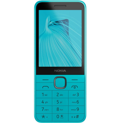 Nokia 235 4G 128MB  -  Glacier Blue (1GF026GPG3L06) *AU STOCK*, 2.8', 64/128MB, 2MP, Dual SIM, 1450mAh Removable, 2 Years Warranty
