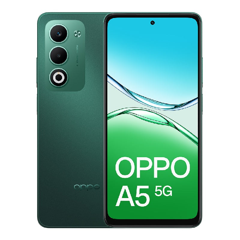 OPPO A5 5G 128GB - Aurora Green (CPH2735AU Green)*AU STOCK*, 6.67', HD+, 120Hz, 4GB/128GB, 50MP/8...