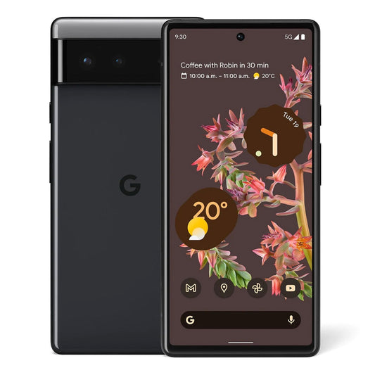 Google Pixel 6 5G 128GB - Storm Black(G9S9B16)*AU STOCK*, 6.4', Octa-Core, 90Hz, 8GB/128GB, 50MP/...