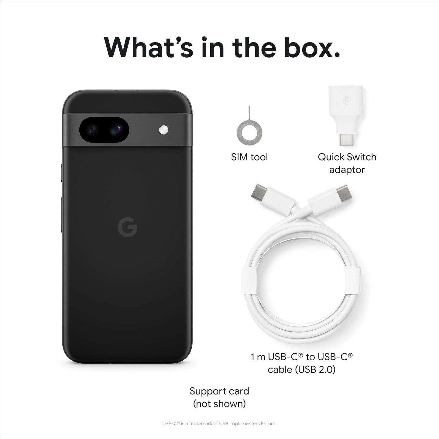 Google Pixel 8A 5G 128GB - Obsidian Black (GA04432-AU)*AU STOCK*, 6.1', OLED, 120Hz, 8GB/128GB, 6... - Image 4