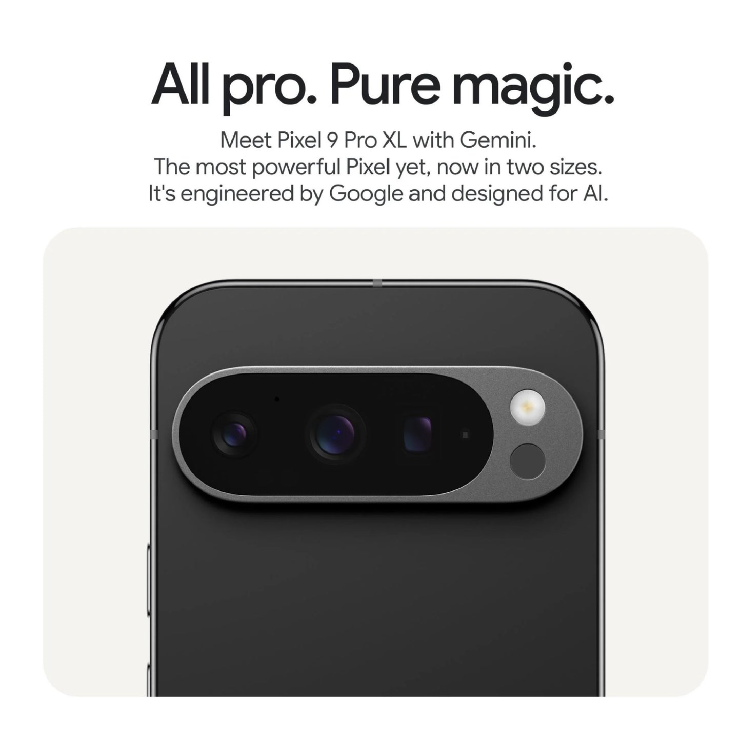 Google Pixel 9 Pro XL 5G 256GB - Obsidian (GA05983-CA)*AU STOCK*,6.8',OLED, 120Hz, 16GB/256GB, 50... - Image 3