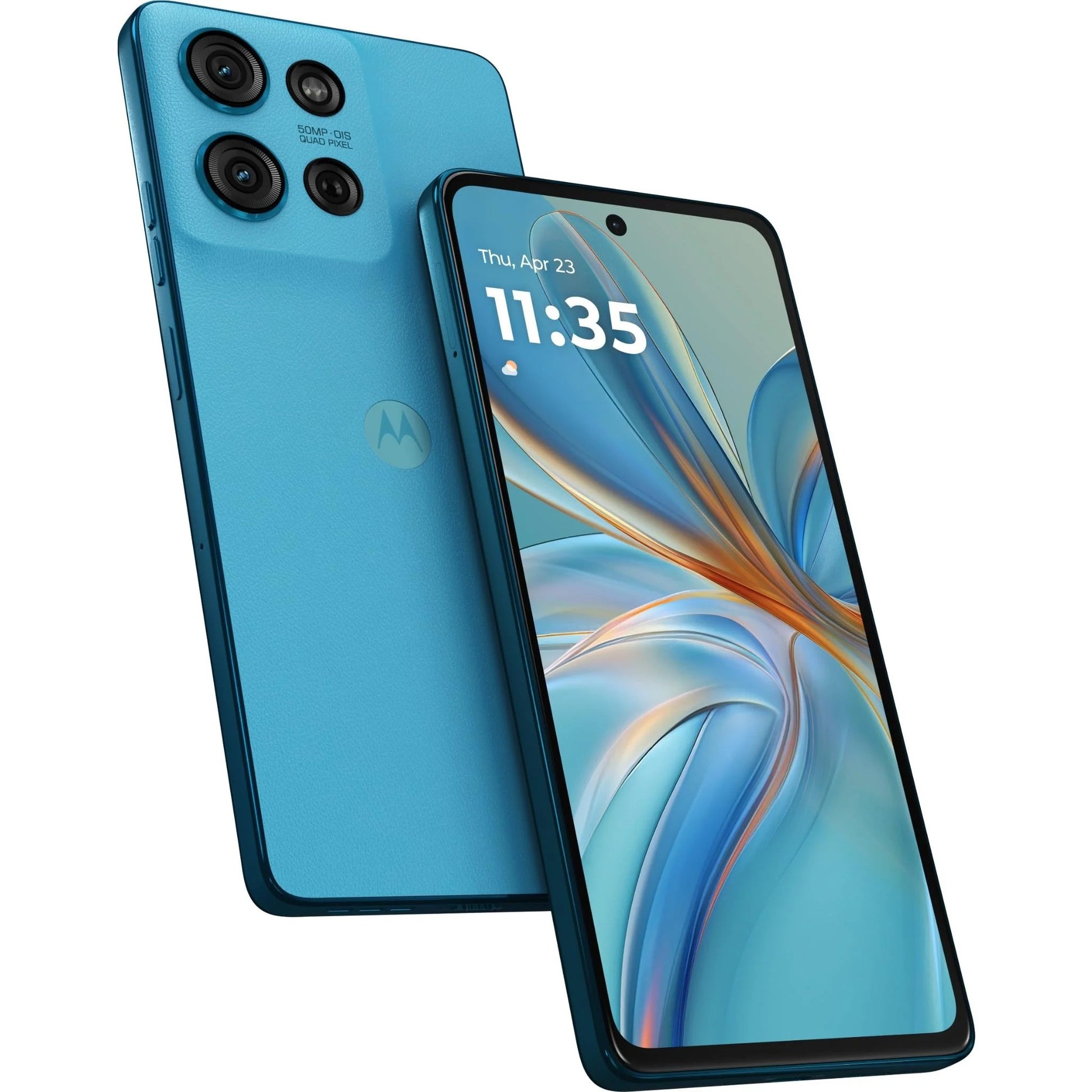 Motorola G75 5G 256GB With Moto Buds - Aqua Blue*AU STOCK*, 6.8', Full HD+, 120Hz, 8GB/256GB, 50M...