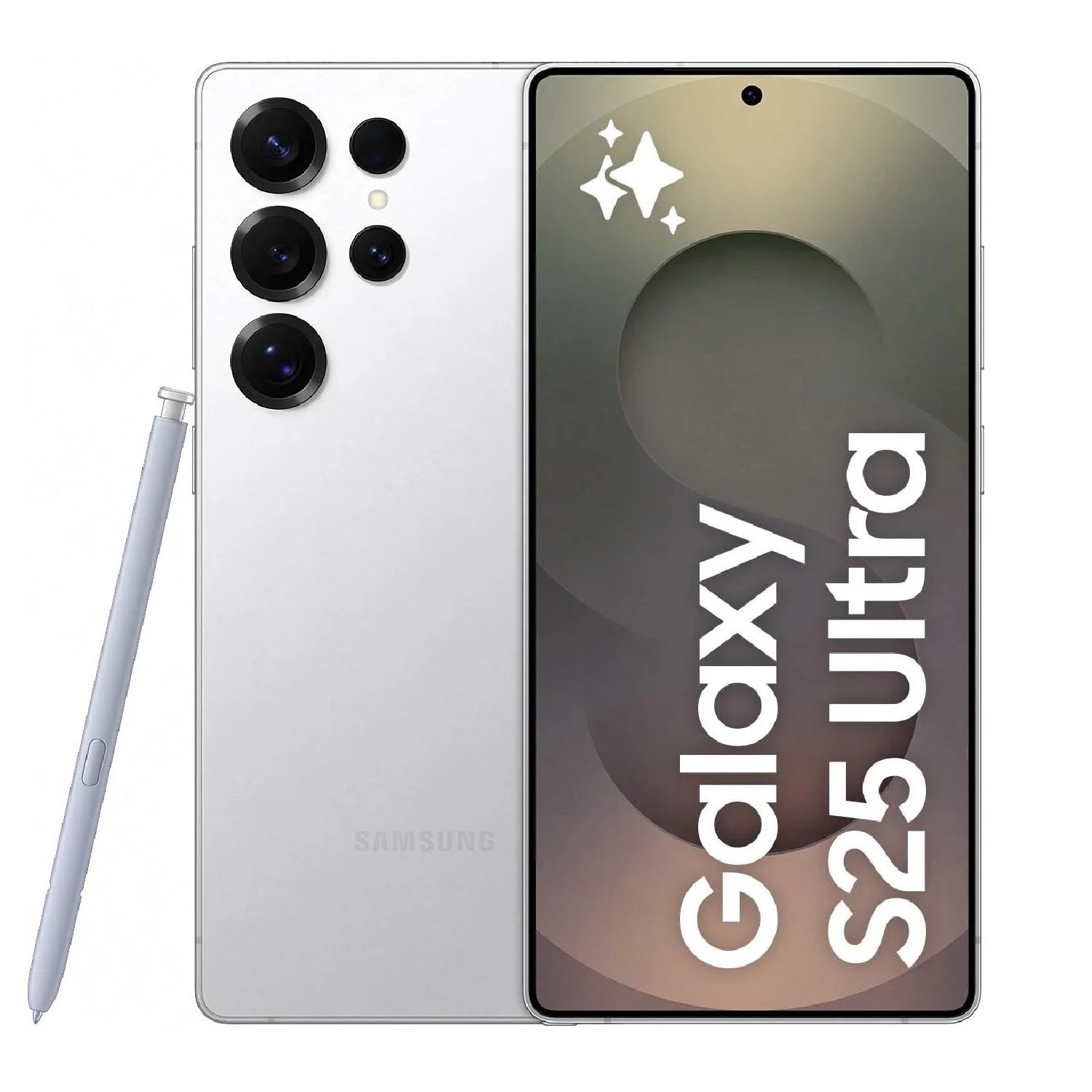 Samsung Galaxy S25 Ultra 5G 256GB - Titanium White Blue *AU STOCK*, 6.9', 12GB/256GB, 200MP/50MP,...