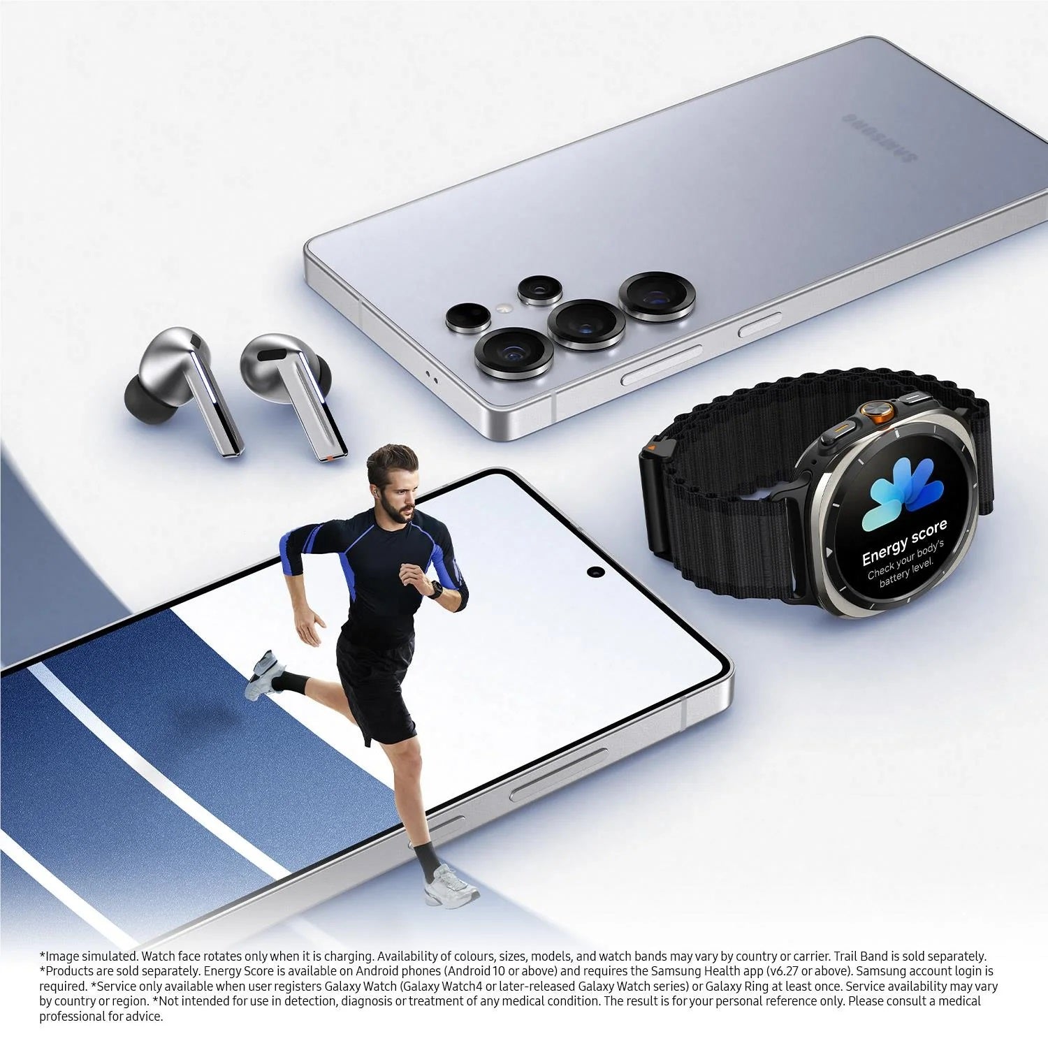 Samsung Galaxy S25 Ultra 5G 256GB - Titanium White Blue *AU STOCK*, 6.9', 12GB/256GB, 200MP/50MP,... - Image 3